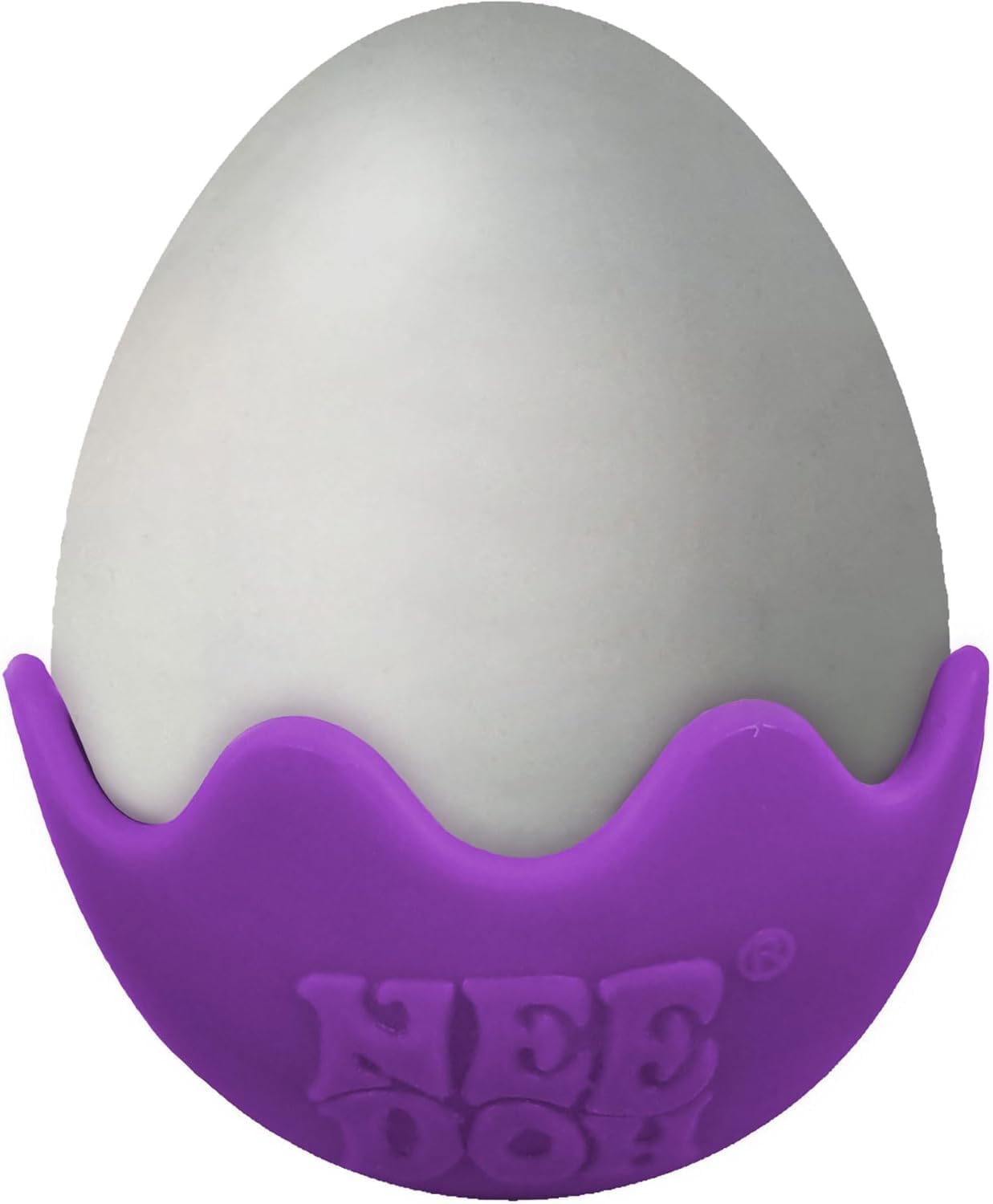 Schylling NeeDoh Magic Color Egg Groovy Glob Trio: Easter Fun - Assorted Colors Gift Set - 3 Pack
