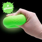 Schylling NeeDoh Nice Cube Glow - Squeeze Toy with a Super Solid Squish