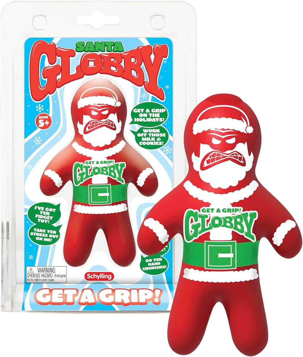 Schylling NeeDoh - Squishmas 2026 - Santa Globby - One Per Box