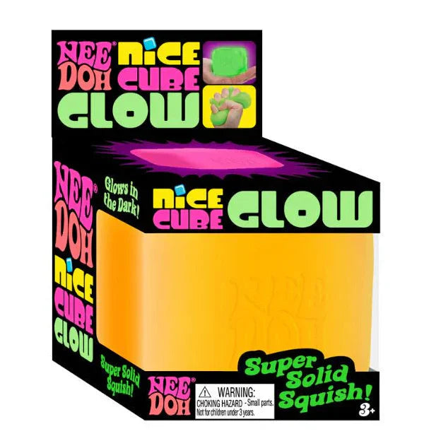 Rarest NeeDoh Glow & Glitter | Limited Edition Nice Cube